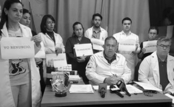 Renuncian 59 médicos en hospitales públicos
